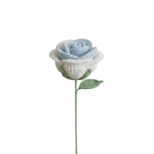 White Rose Gradient (blue, purple)