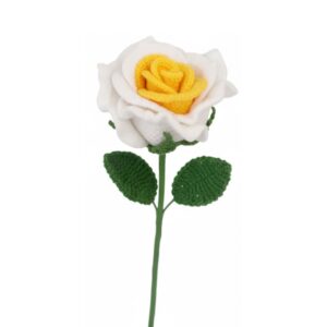 Thai Rose Crochet (yellow, orange)