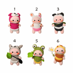 Baby Cosplay Keychain