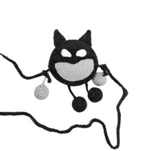 Crochet Batman Face Bag