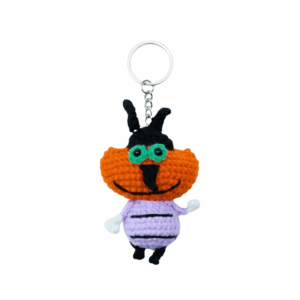Crochet Dee Dee Keychain