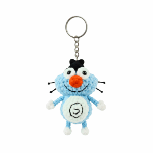 Crochet Oggy Keychain