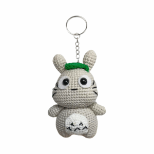 Crochet Totoro Keychain