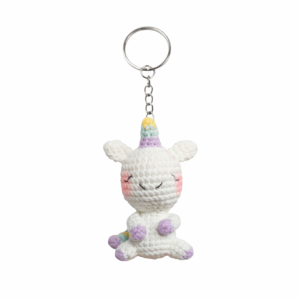 Unicorn Keychain Crochet