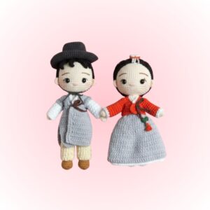 Korean Hanbok Doll Crochet