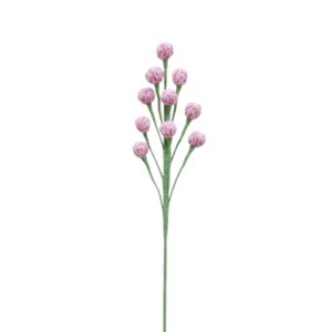 Crocheted Baby's Breath Stem (pink, white)