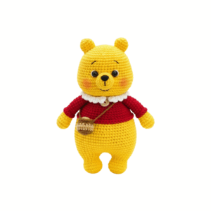 Pooh Bear with Honey pot Crochet