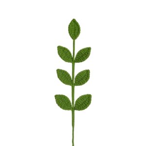 Crochet Green Leaf