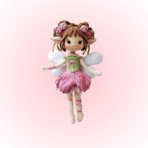 Crochet Rose Garden Fairy
