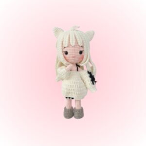 Crochet Neko Girl in Sweater
