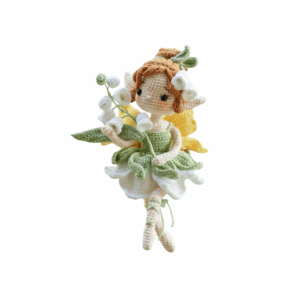 Crochet Lily of the Valley Fairy