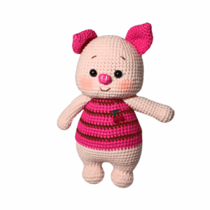 Crochet Piglet Plushie