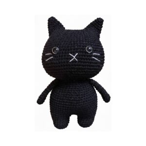 Black Cat Plushie Crochet