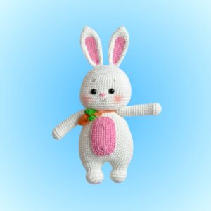 Bunny with a Little Carrot Bag