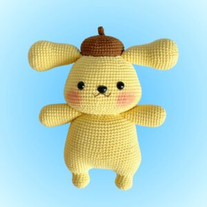 Pompompurin Crochet Plush