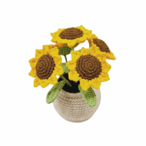 5 Sunflowers Pot