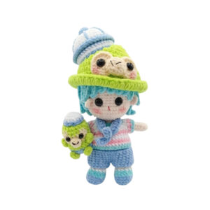Crochet Baby Cosplay Green Monkey