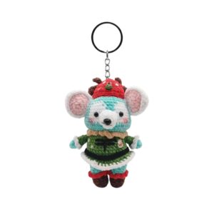 Crochet Christmas Mouse