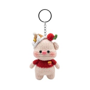 Crochet Christmas Pig