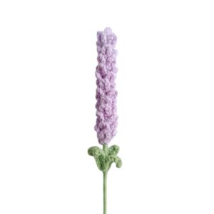 Lavender Crochet (dark purple, light purple, pink)